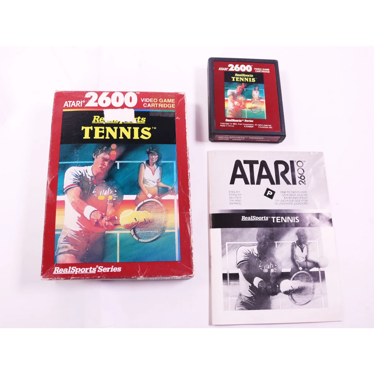 Atari 2600 - Tennis - Boxed CIB