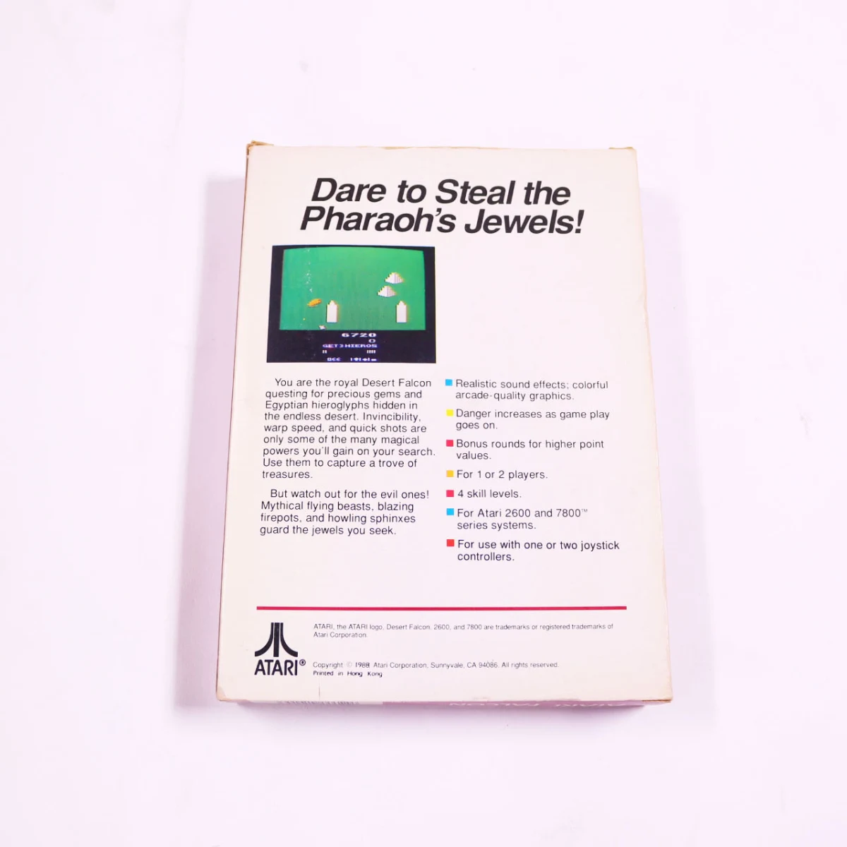 Atari 2600 - Desert Falcon - Boxed CIB - productfoto 3