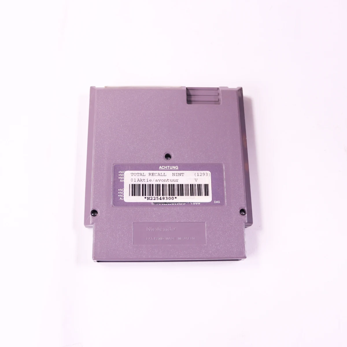 NES - Total Recall - Plastic Boxed - productfoto 5