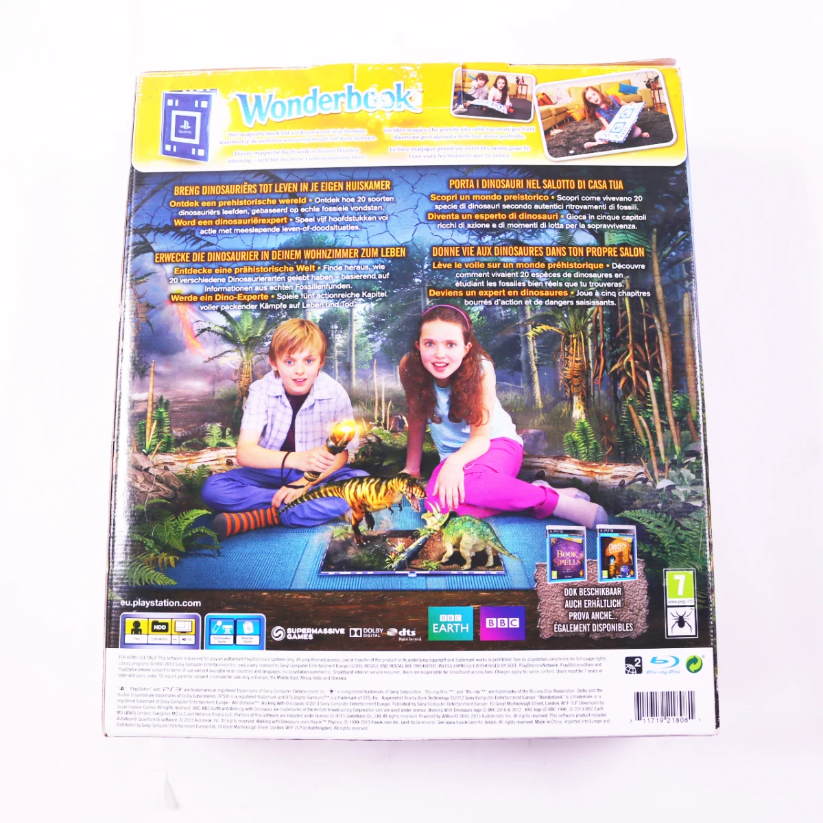 Playstation 3 - Wonderbook: Walking with Dinosaurs - productfoto 7
