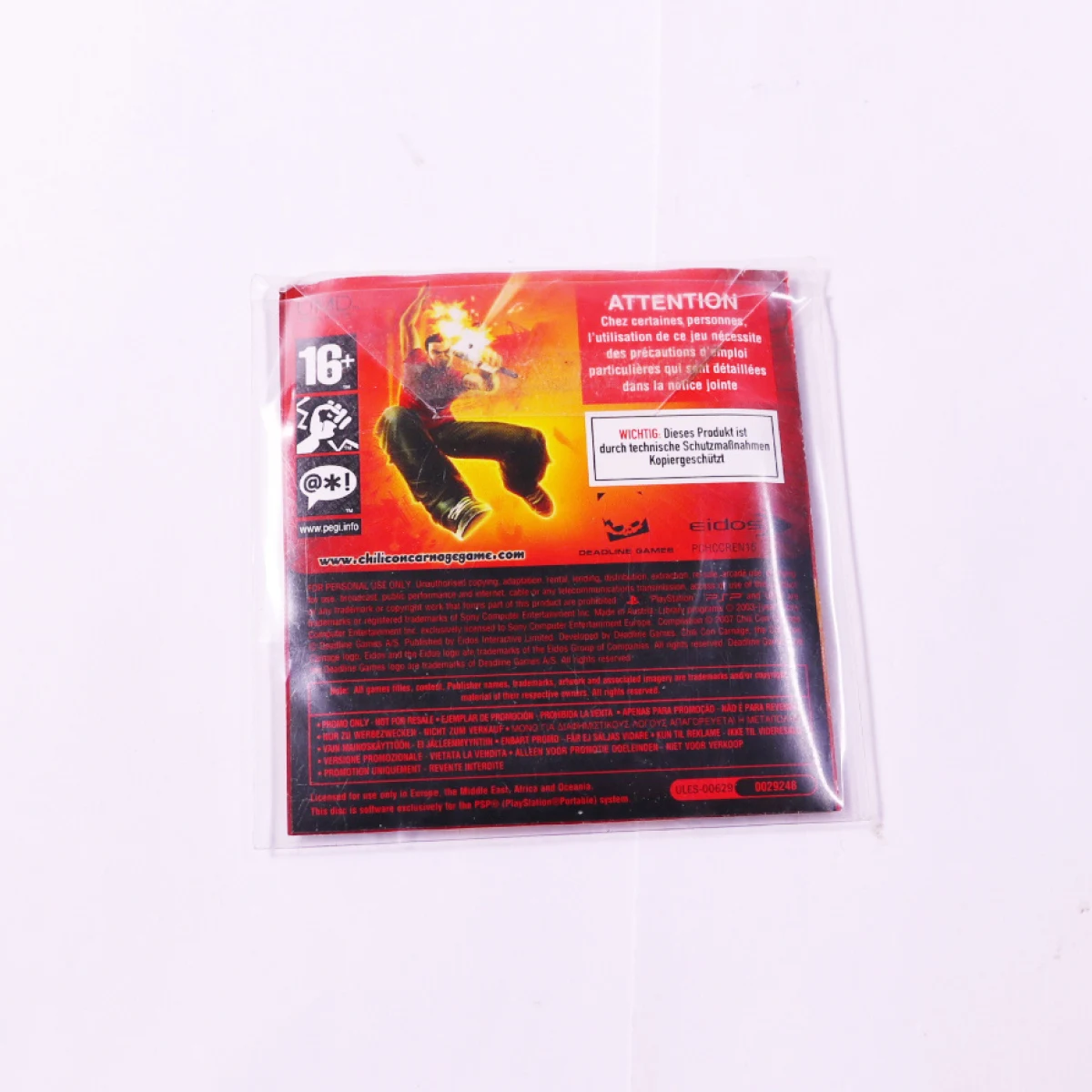PSP - Chili Con Carnage - Deadline Games - productfoto 2