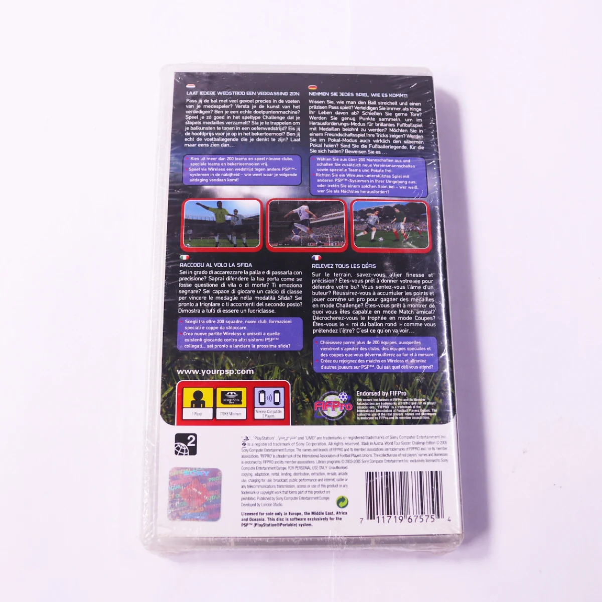 PSP - World Tour Soccer: Challenge Edition [Sealed] - productfoto 2