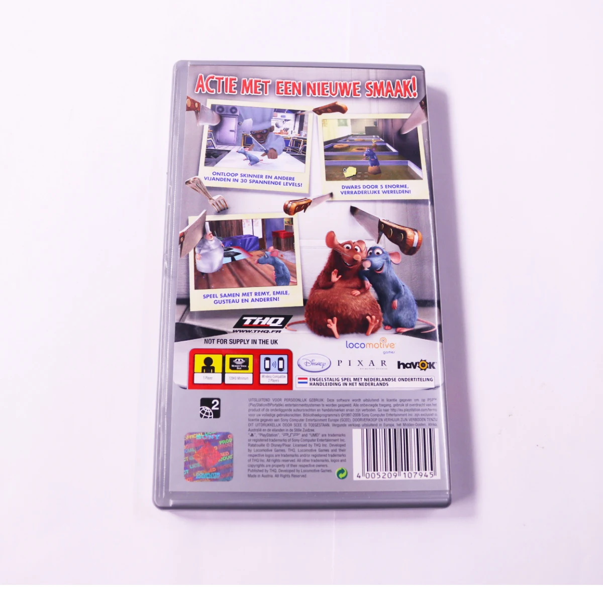 PSP - Ratatouille [Platinum] - productfoto 3
