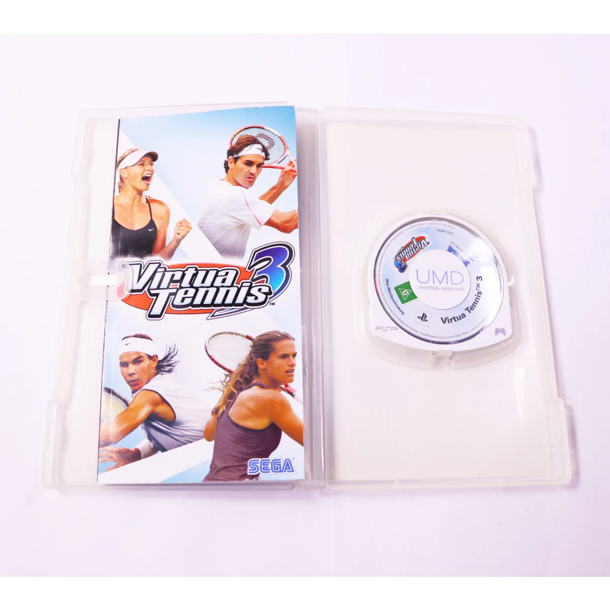 PSP - Virtua Tennis 3 - productfoto 2