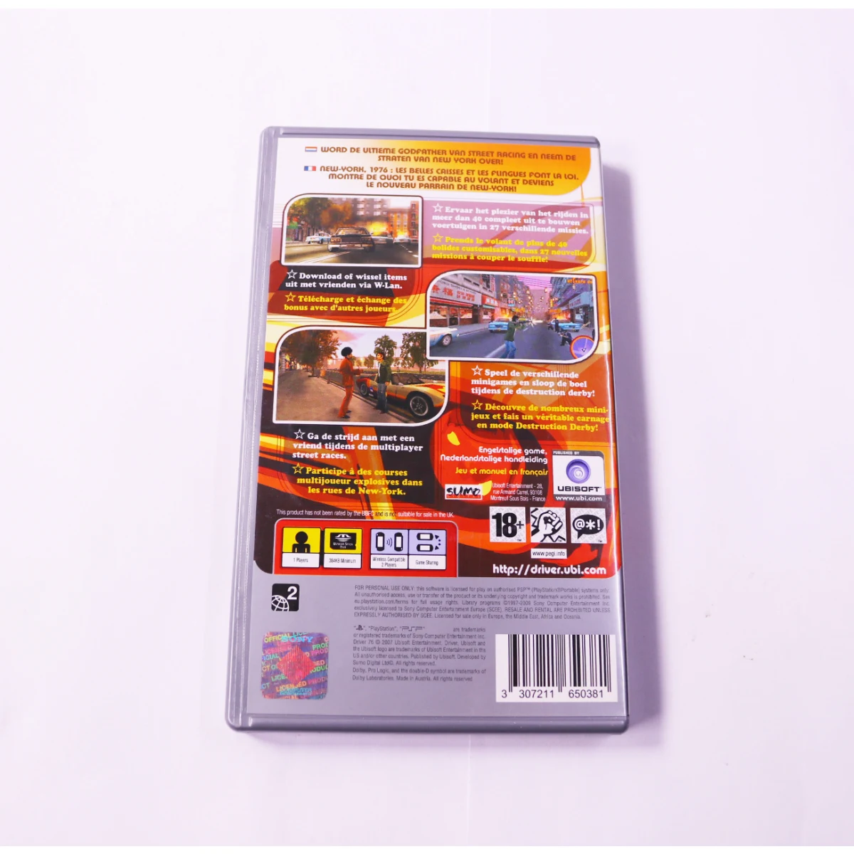 PSP - Driver 76 [Platinum] [No Manual] - productfoto 3