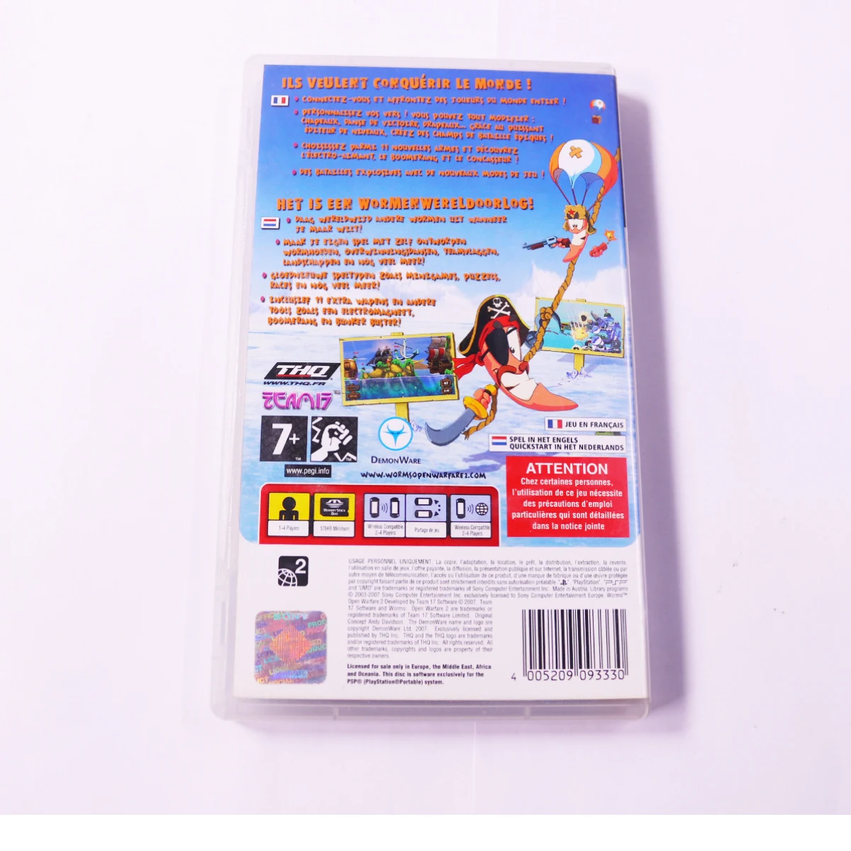 PSP - Worms Open Warfare 2 - productfoto 3
