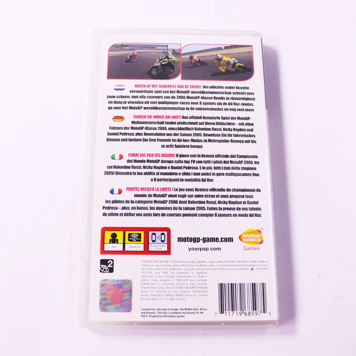 PSP - MotoGP - productfoto 3