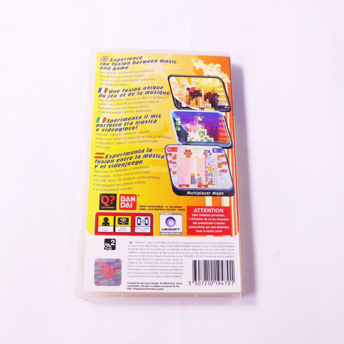 PSP - Lumines - productfoto 3