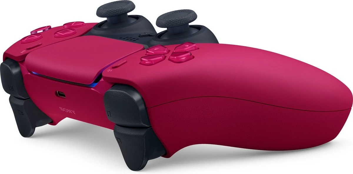 Playstation 5 - DualSense draadloze controller - Cosmic Red - productfoto 3
