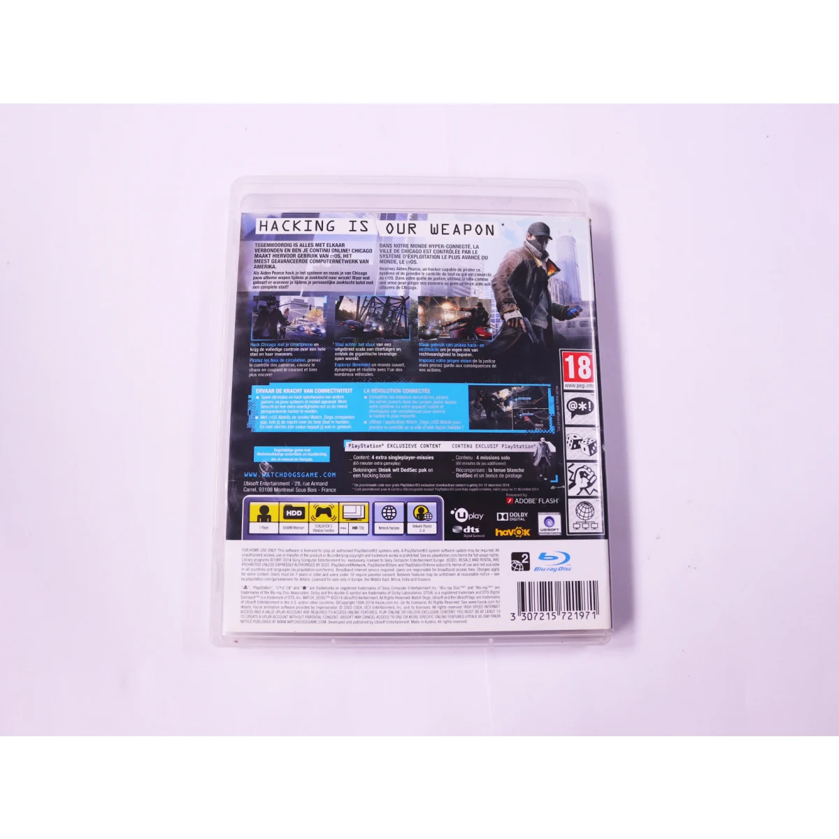 Playstation 3 - Watch Dogs - productfoto 2