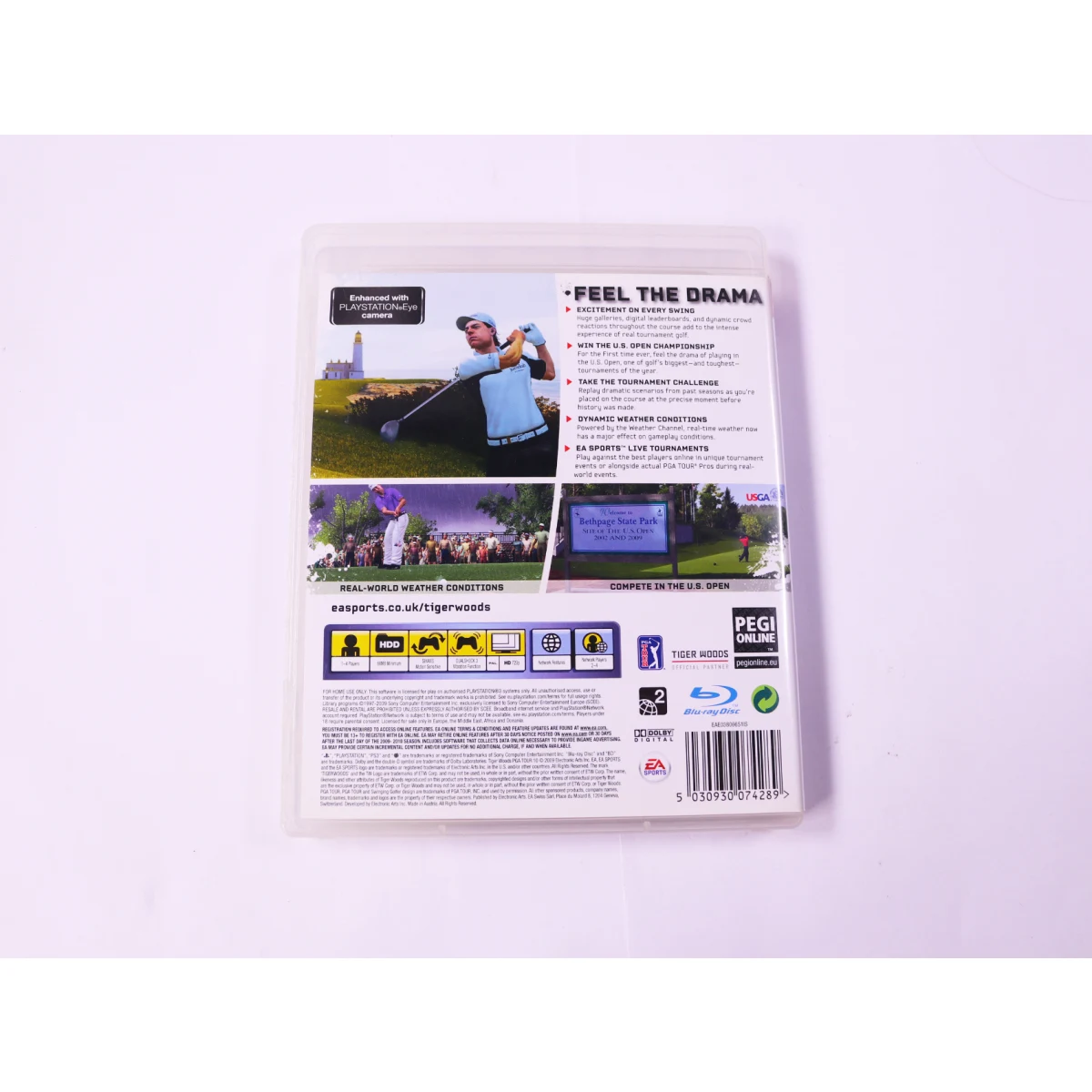 PlayStation 3 - Tiger Woods PGA Tour 10 - productfoto 2