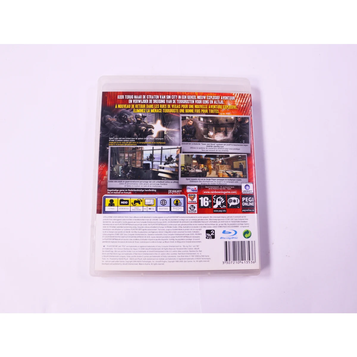 Playstation 3 - Tom Clancy's Rainbow Six: Vegas 2 - productfoto 2