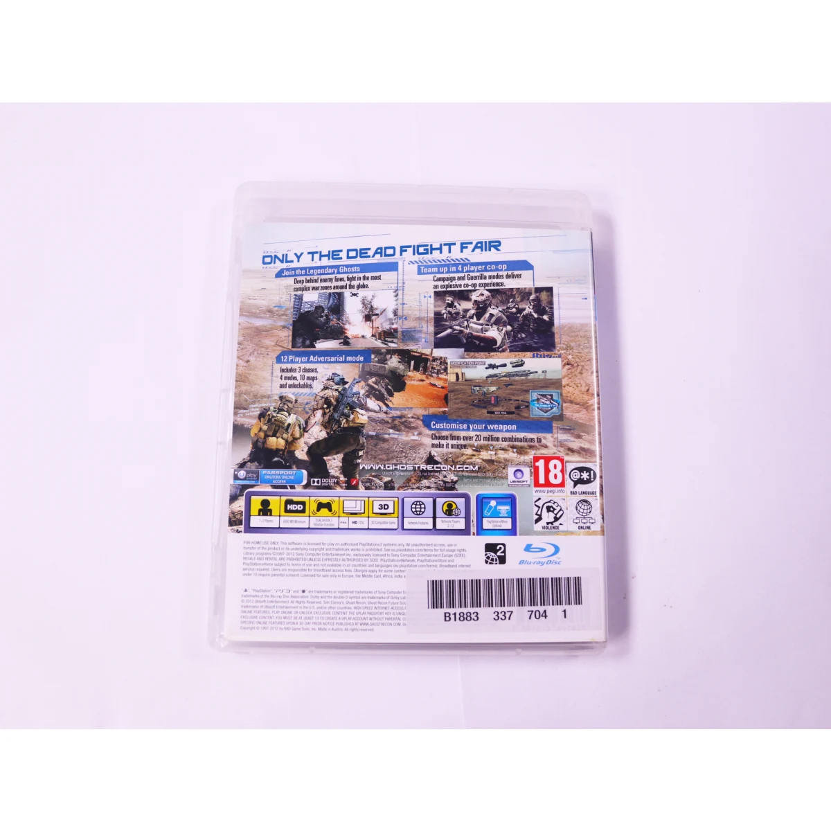 PlayStation 3 - Tom Clancy's Ghost Recon: Future Soldier - productfoto 2
