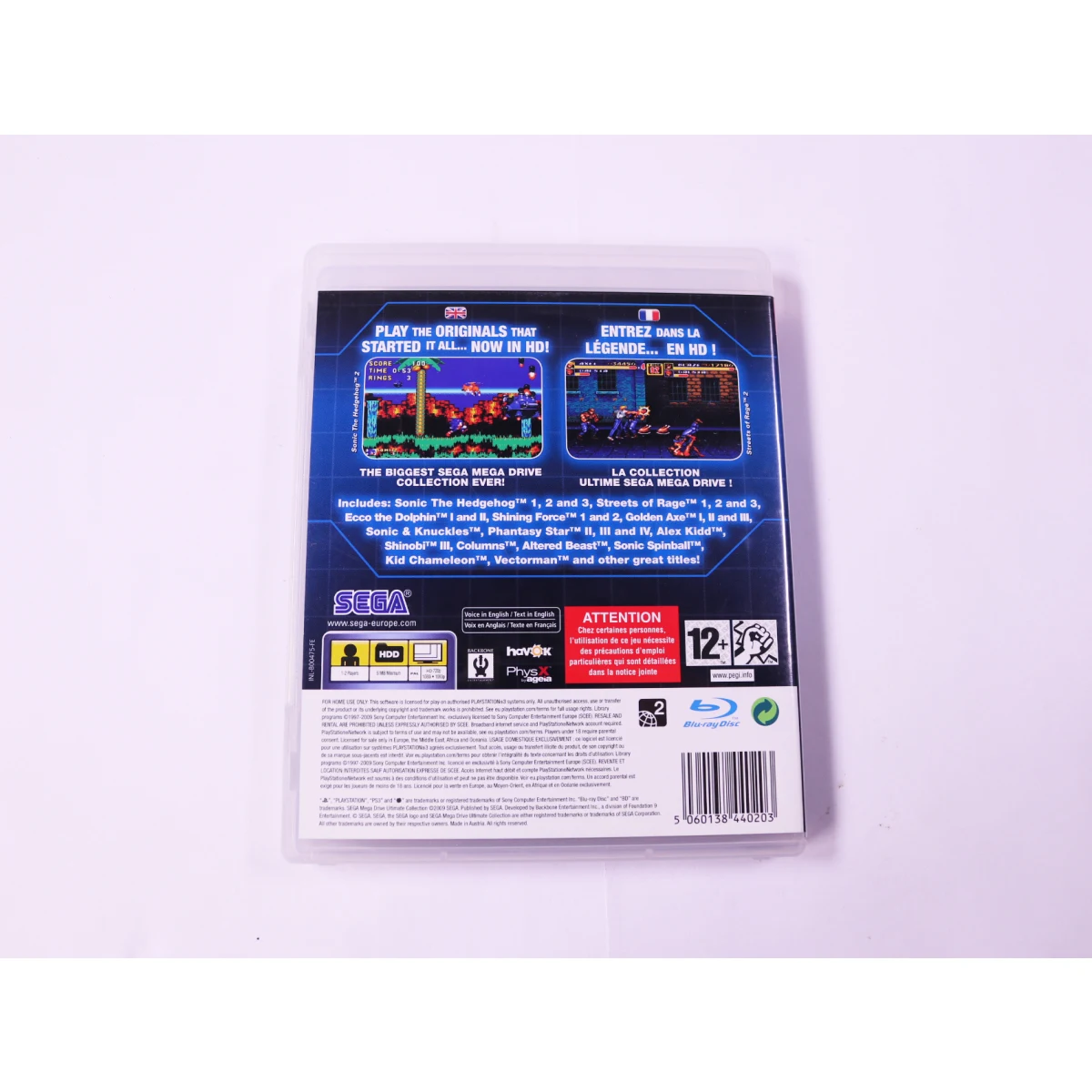 PlayStation 3 - SEGA Mega Drive Ultimate Collection - productfoto 2