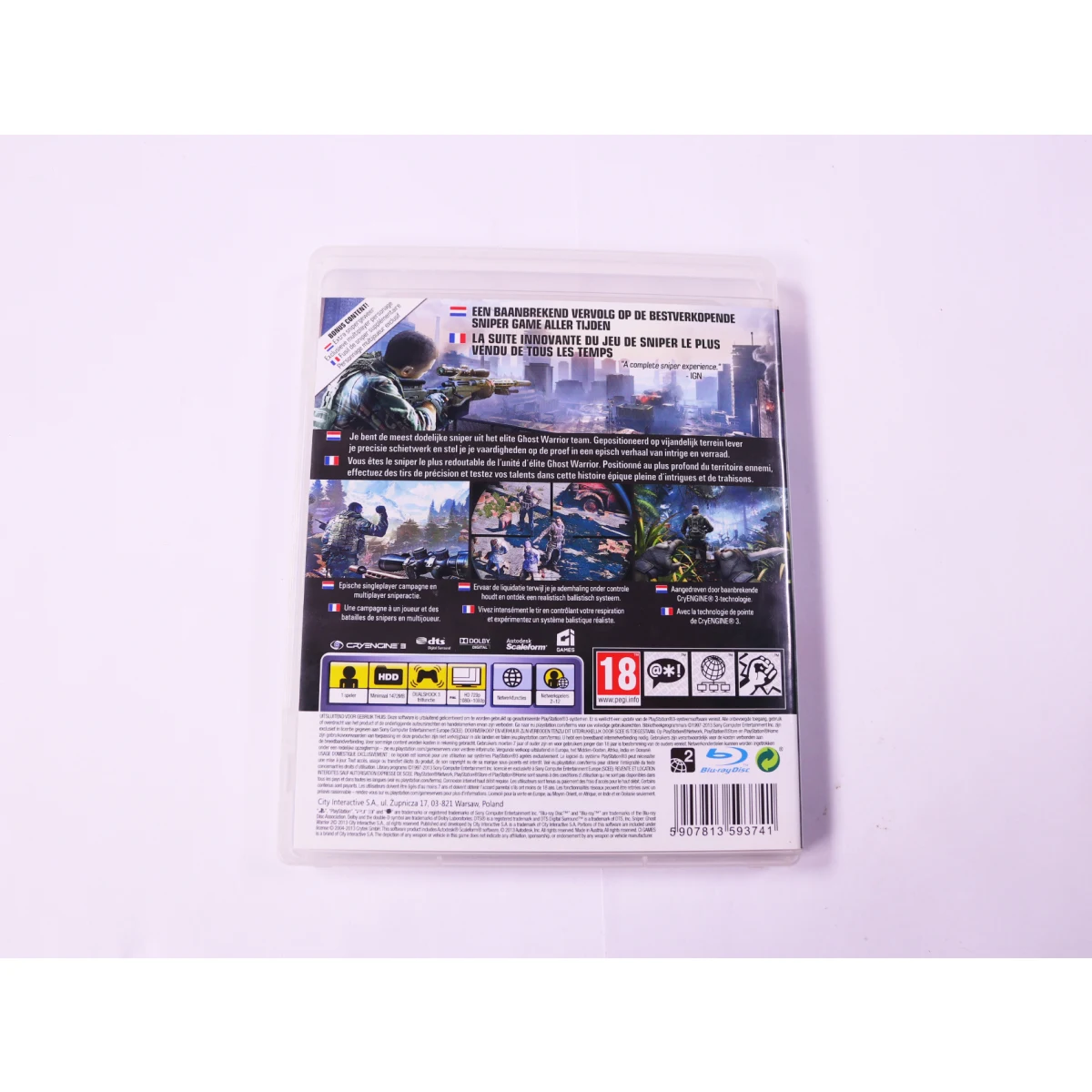 PlayStation 3 - Sniper: Ghost Warrior 2 [Limited Edition] - City Interactive - productfoto 2