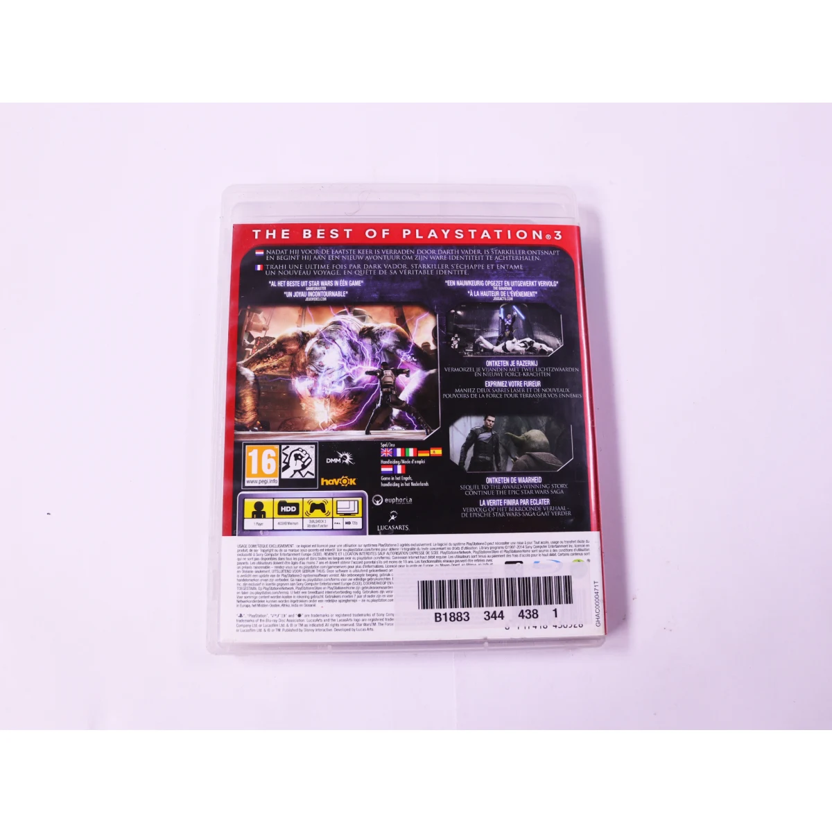 PlayStation 3 - Star Wars: The Force Unleashed II [Essentials] - productfoto 2