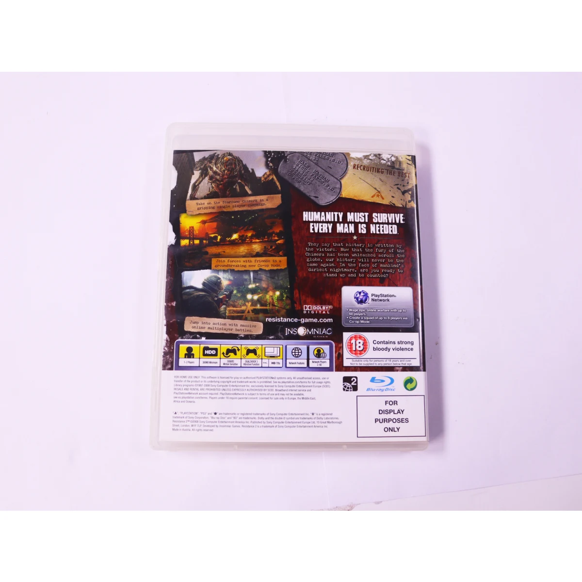 PlayStation 3 - Resistance 2 [Promo] - productfoto 2