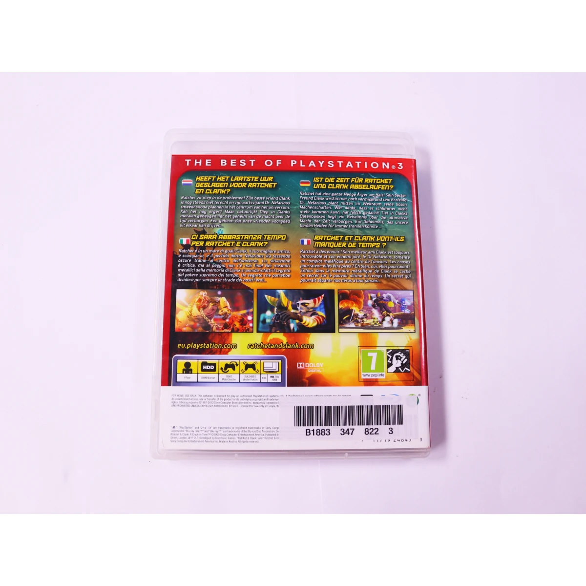 Playstation 3 - Ratchet & Clank: A Crack in Time [Essentials] - productfoto 2