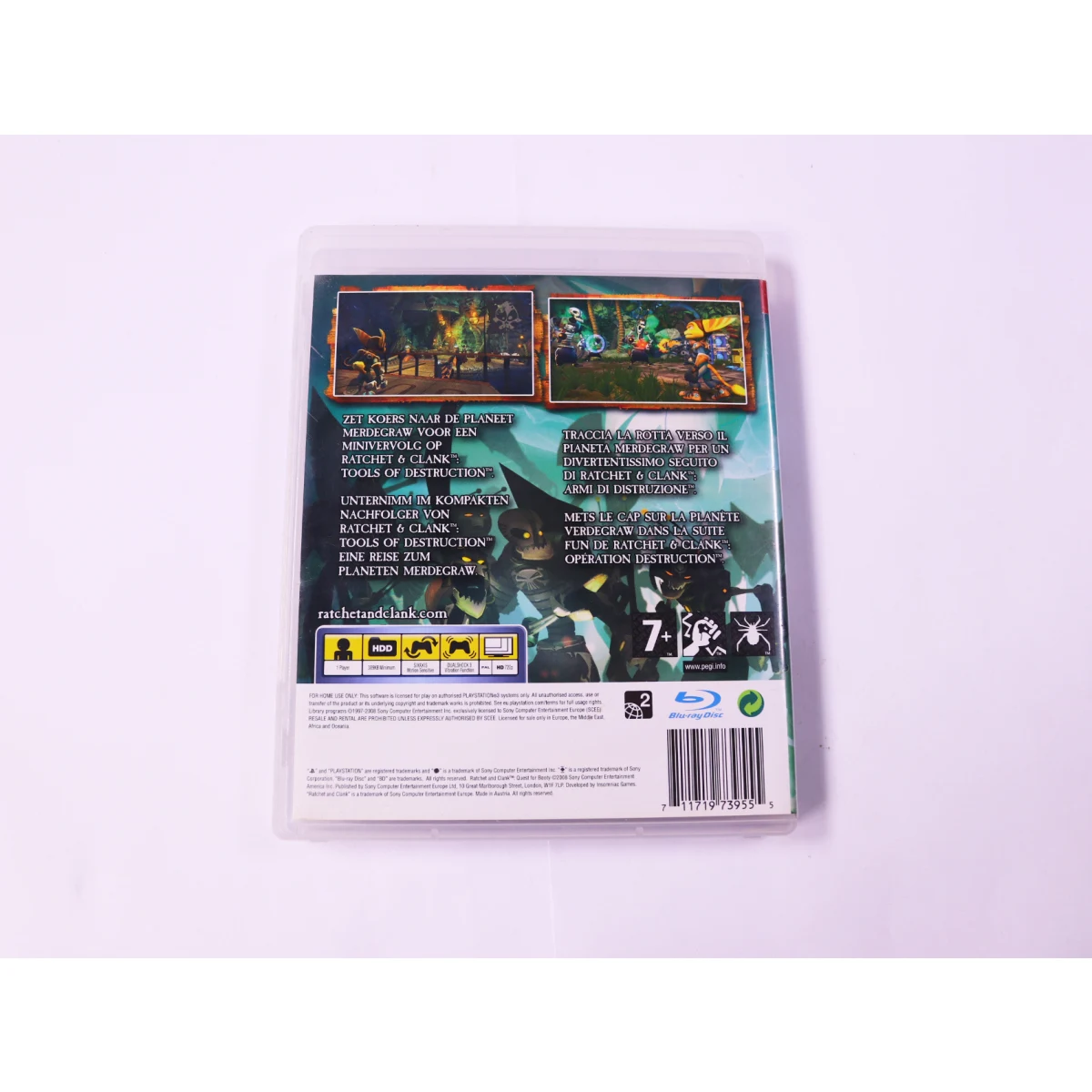 PlayStation 3 - Ratchet & Clank: Quest For Booty - Insomniac Games - productfoto 2