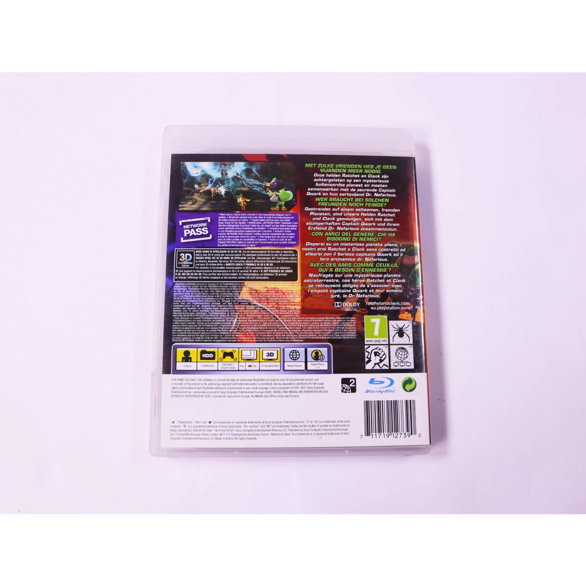 Playstation 3 - Ratchet & Clank: All 4 One - productfoto 2