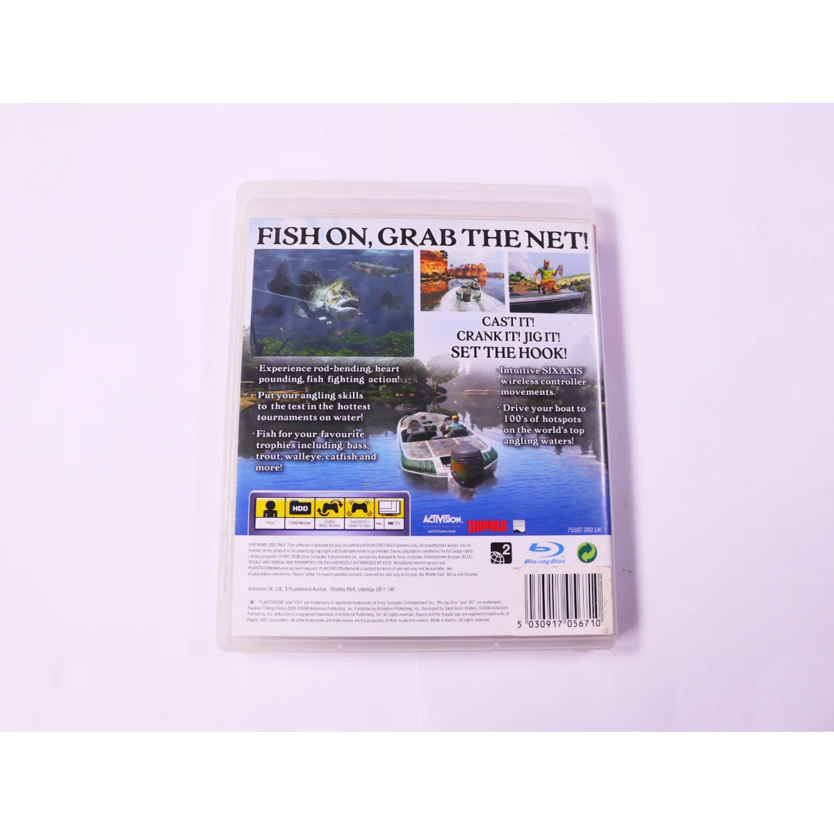 PlayStation 3 - Rapala Fishing Frenzy 2009 - productfoto 2