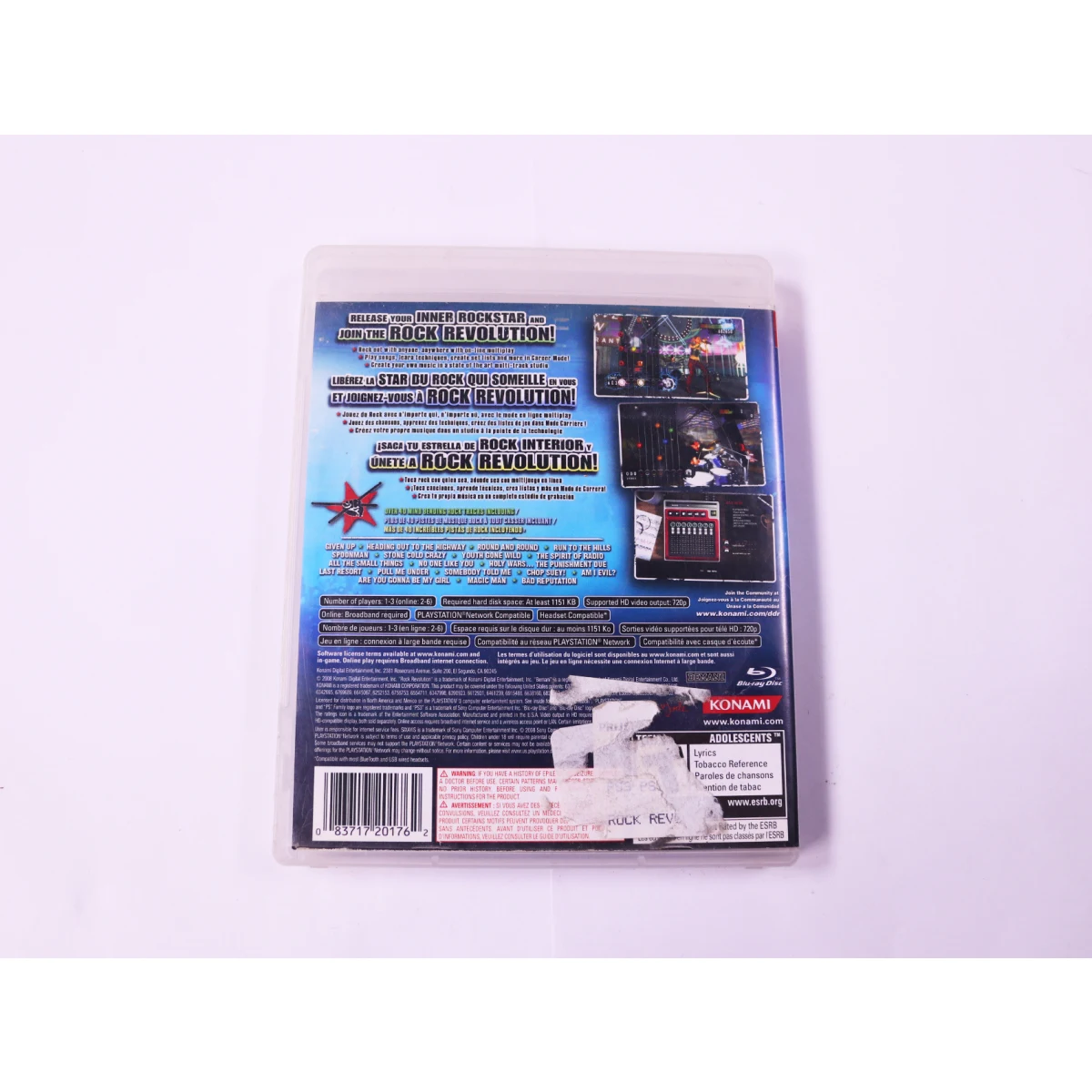 PlayStation 3 - Rock Revolution - productfoto 2