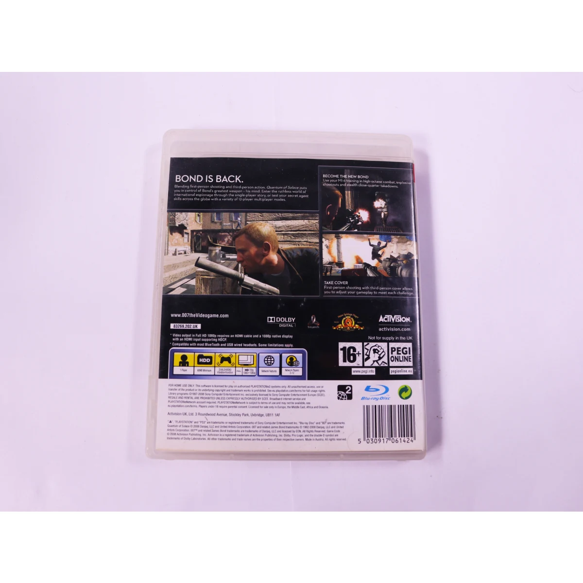 Playstation 3 - Quantum of Solace 007 - productfoto 2