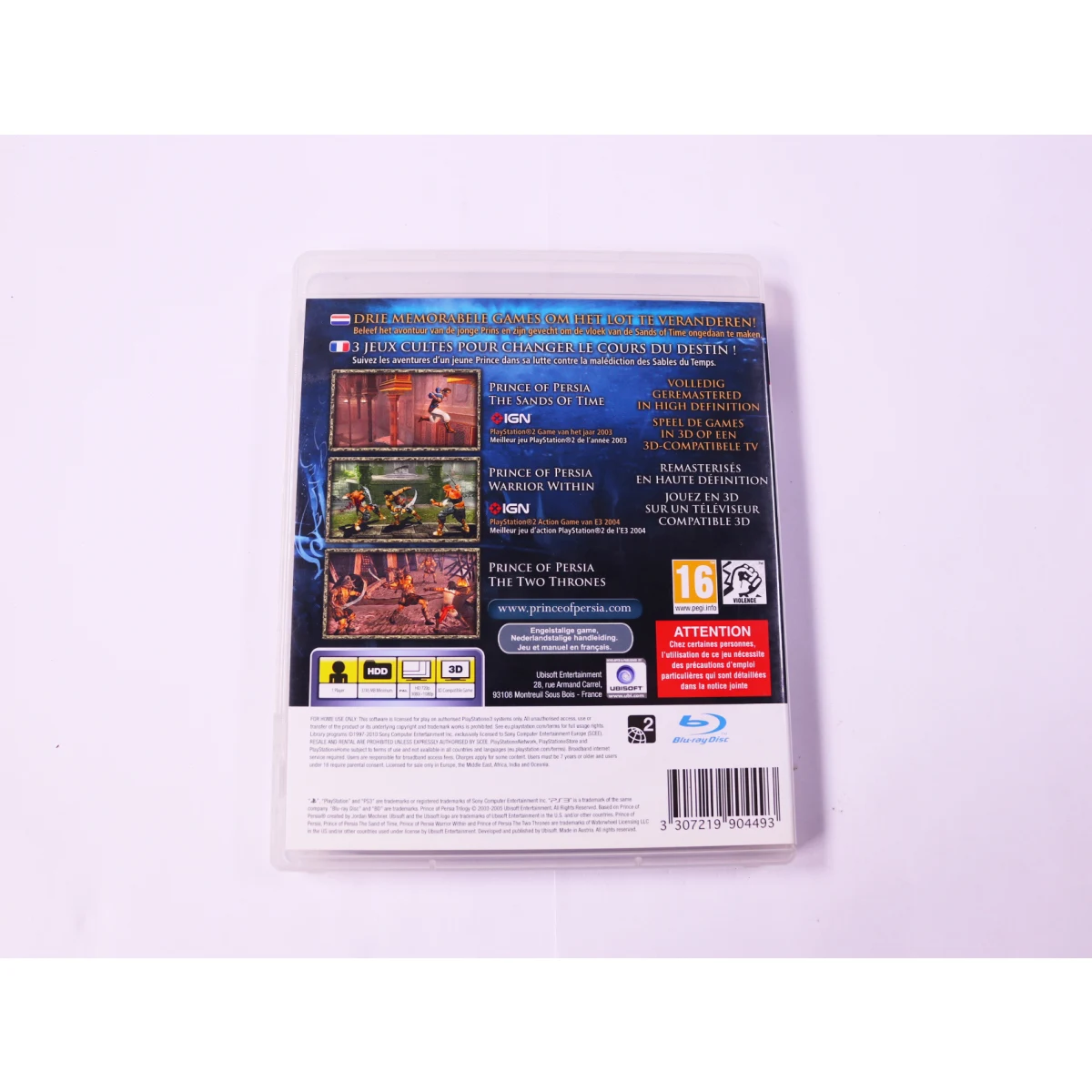 PlayStation 3 - Prince of Persia Trilogy - productfoto 3