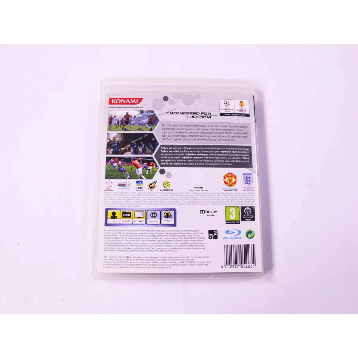 Playstation 3 - Pro Evolution Soccer 2011 - productfoto 2