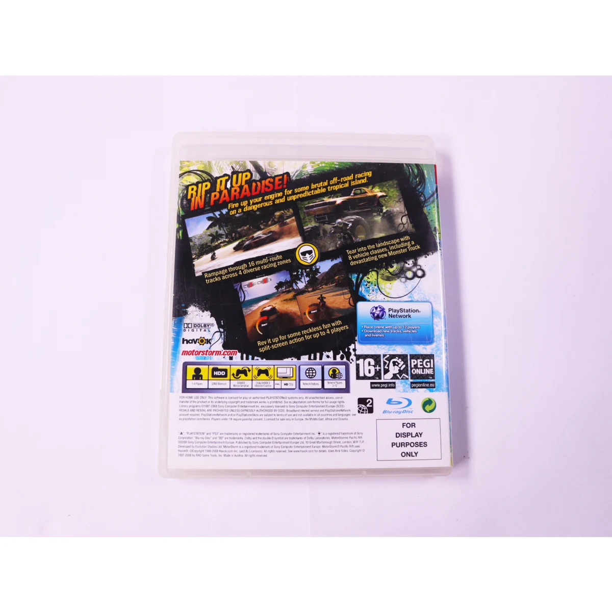 PlayStation 3 - MotorStorm: Pacific Rift [Promotion] - productfoto 3