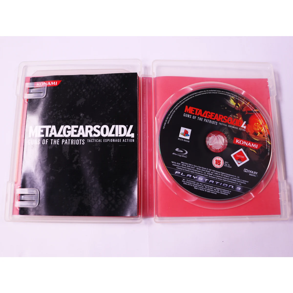 Playstation 3 - Metal Gear Solid 4: Guns of the Patriots - productfoto 2