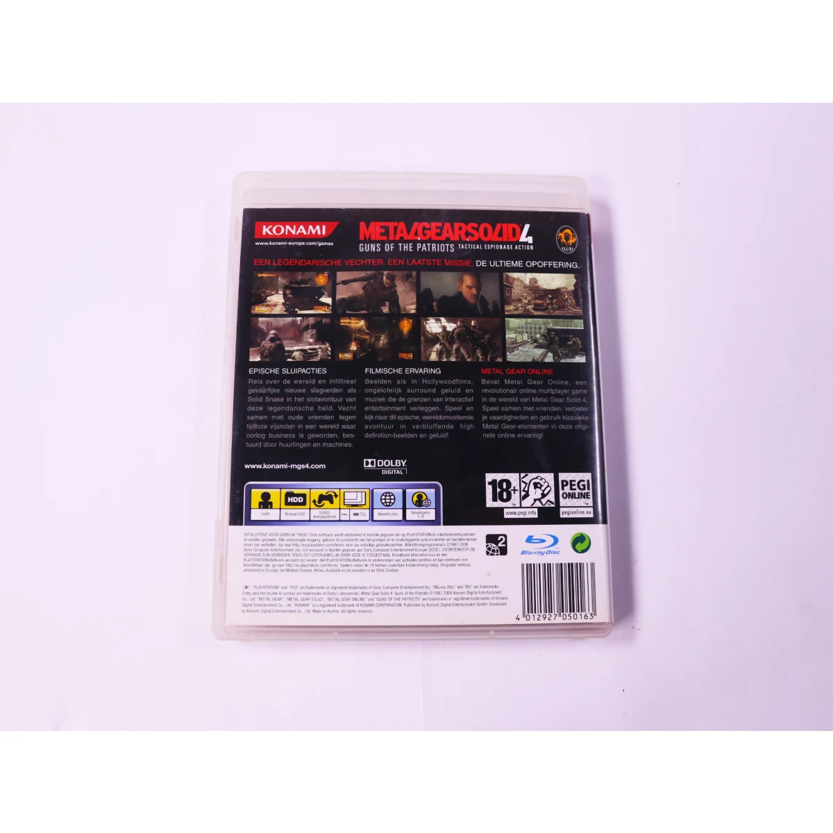 Playstation 3 - Metal Gear Solid 4: Guns of the Patriots - productfoto 3