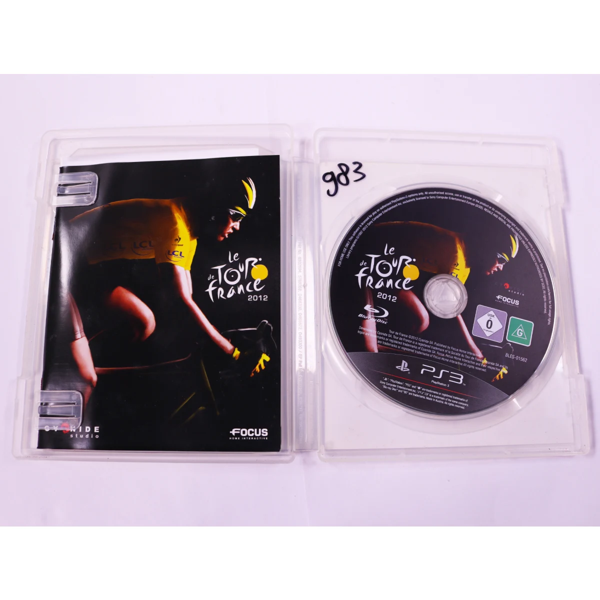 PlayStation 3 - Le Tour De France 2012 - productfoto 2