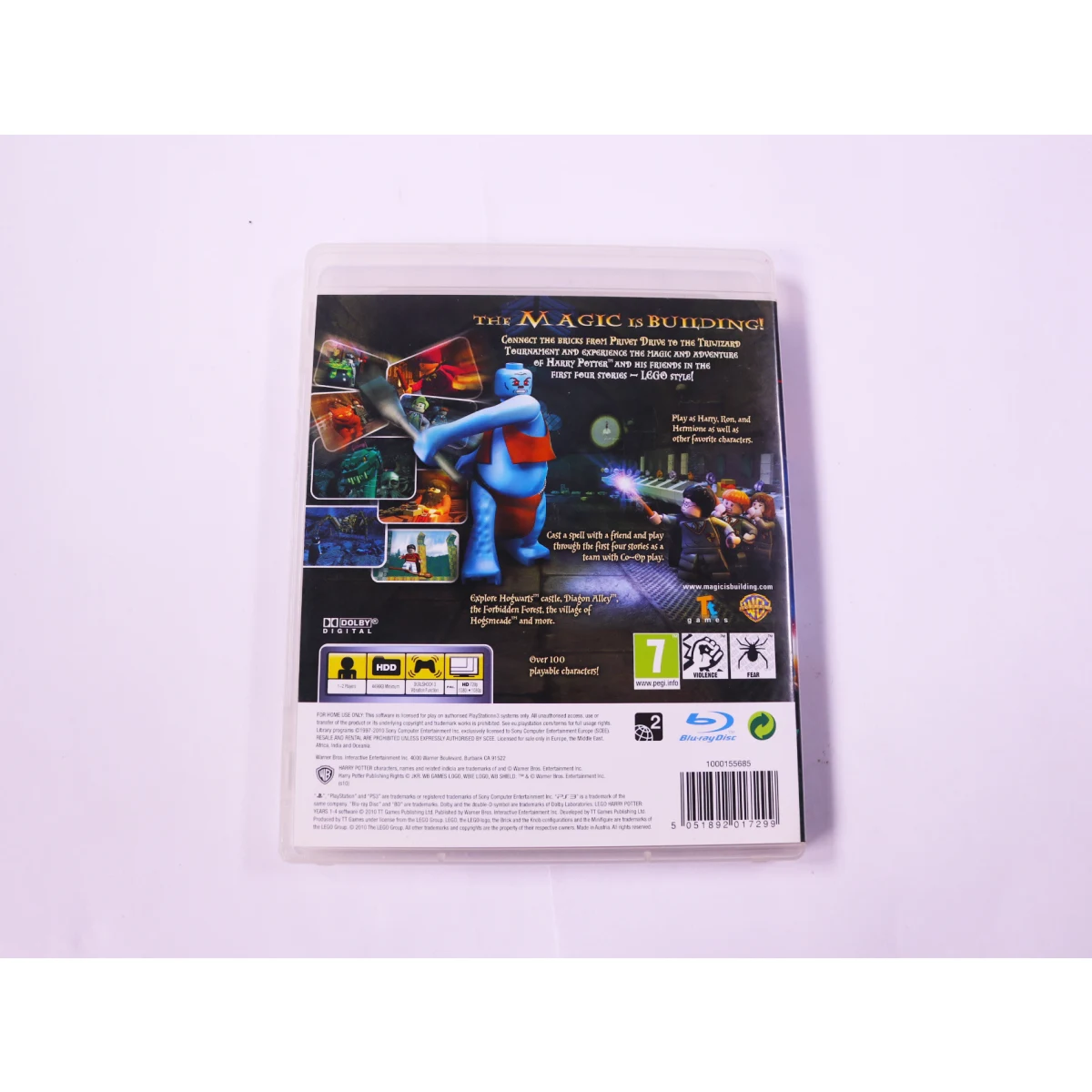 Playstation 3 - LEGO Harry Potter: Years 1-4 - productfoto 3