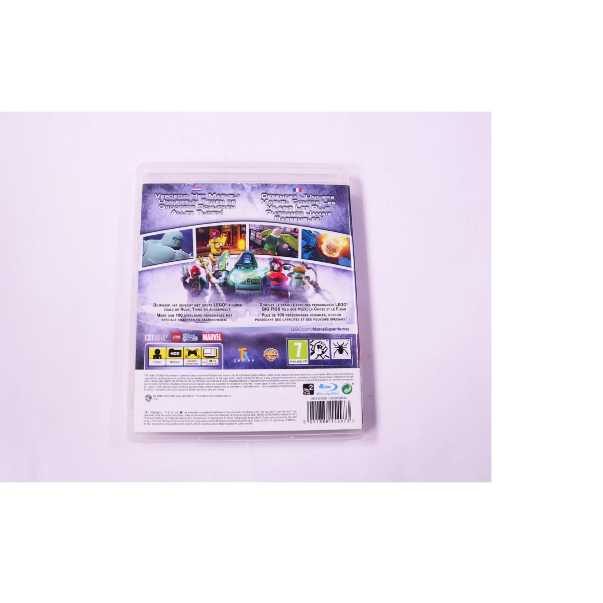 Playstation 3 - LEGO Marvel Super Heroes - productfoto 3