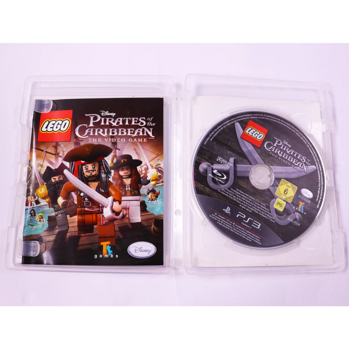 Playstation 3 - LEGO Pirates of the Caribbean - productfoto 2