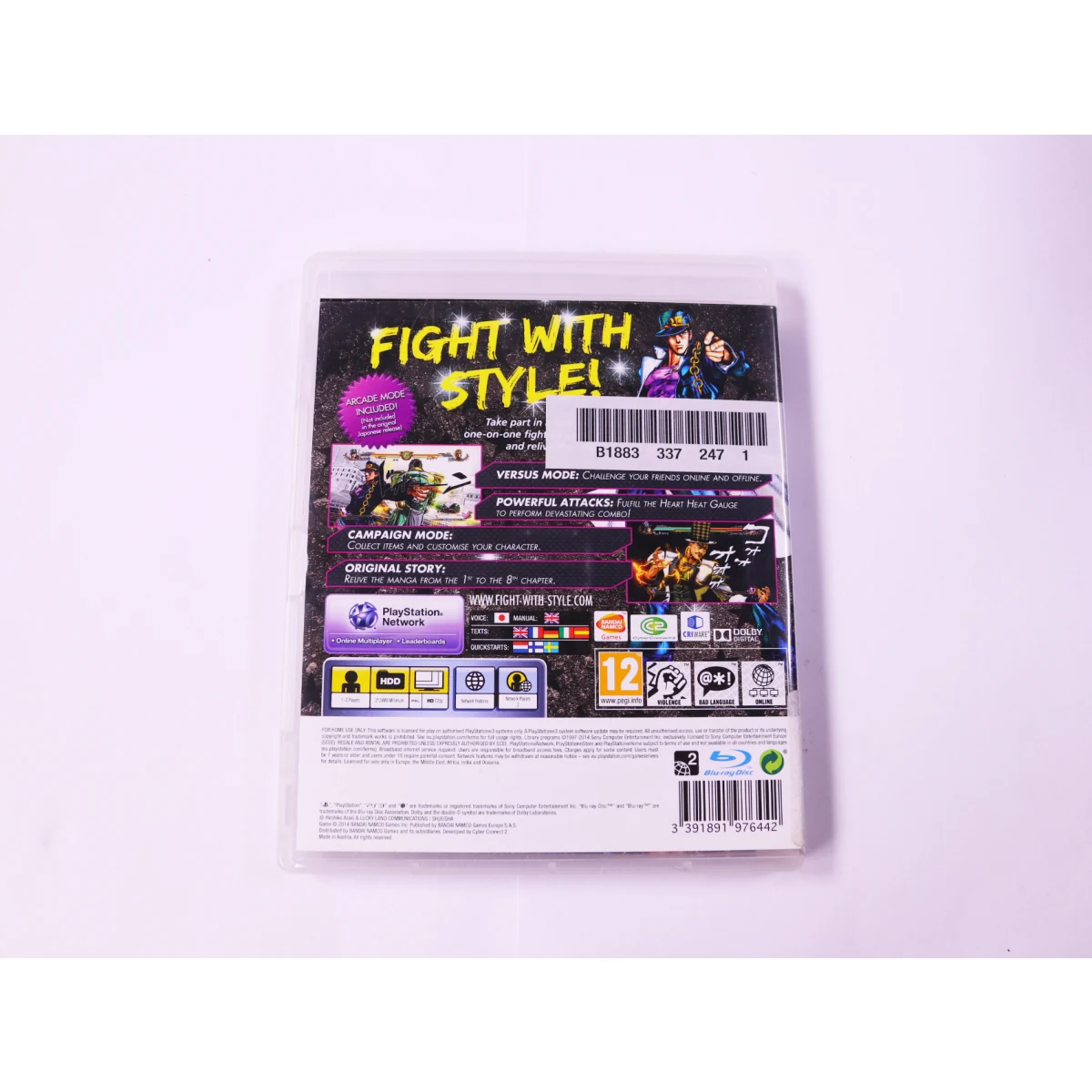 Playstation 3 - JoJo's Bizarre Adventure: All Star Battle - productfoto 3