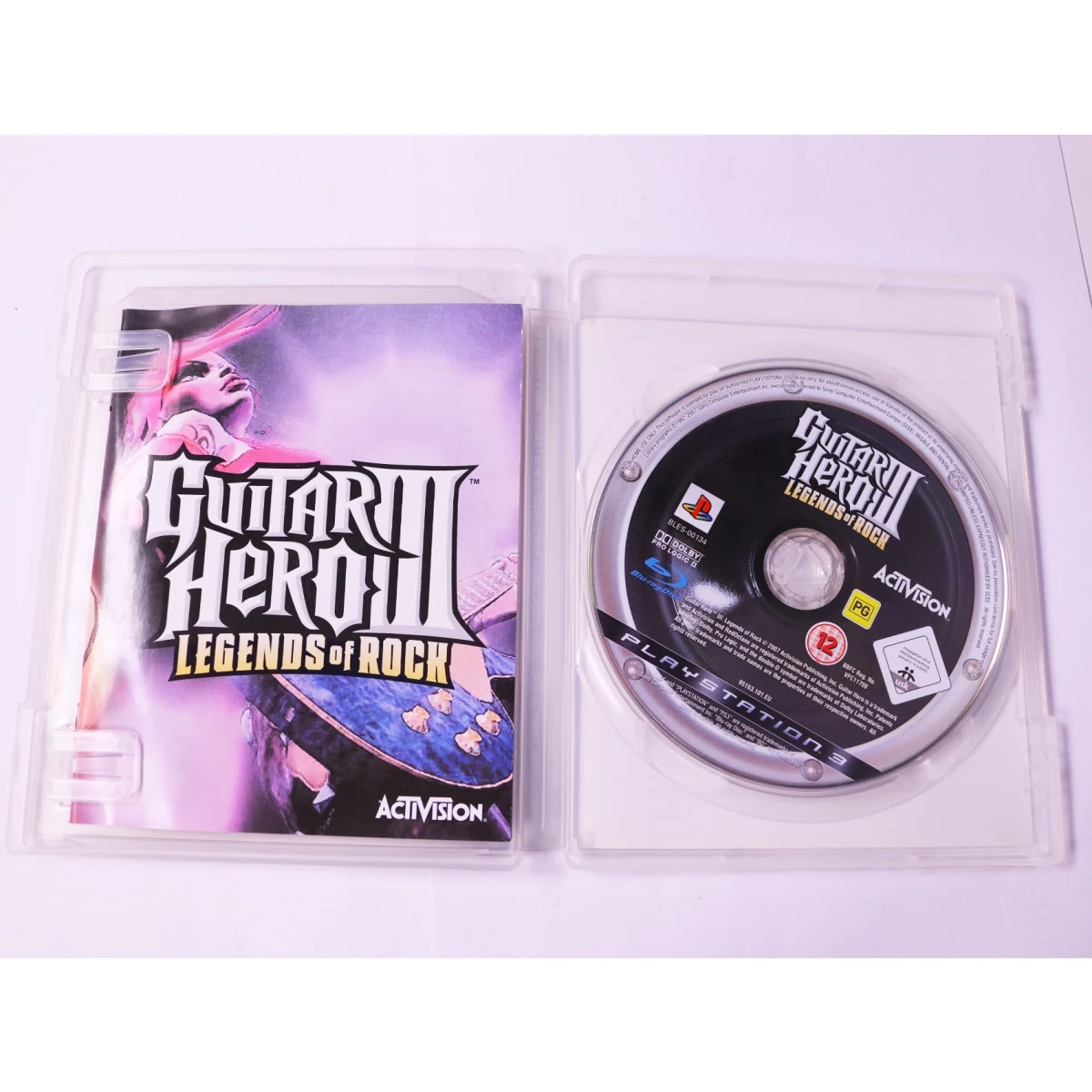 Playstation 3 - Guitar Hero III: Legends of Rock - productfoto 2