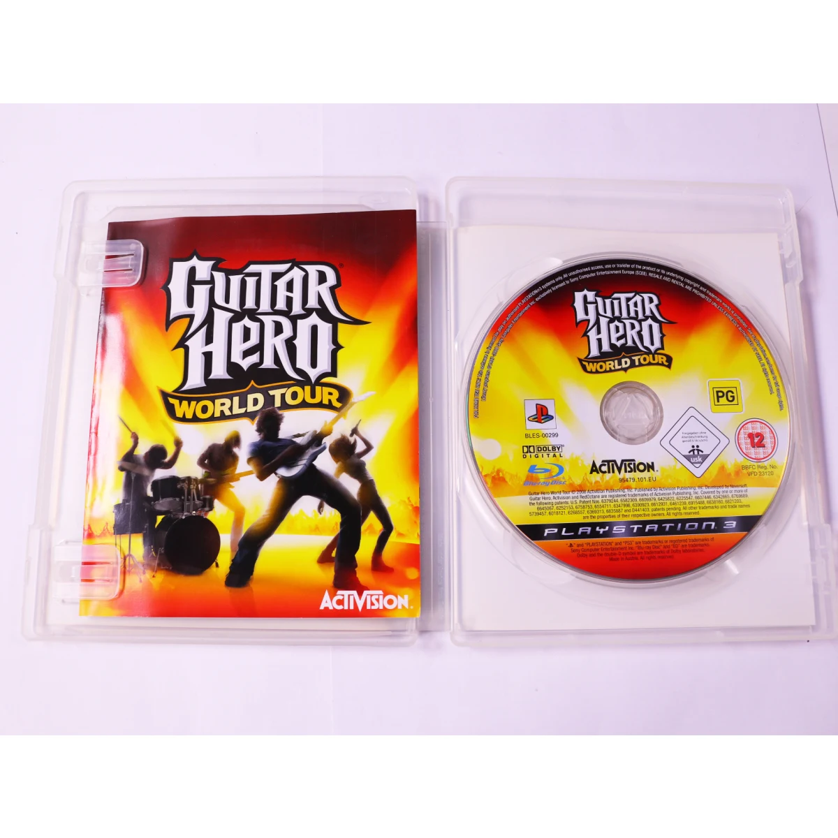 PlayStation 3 - Guitar Hero World Tour - productfoto 2