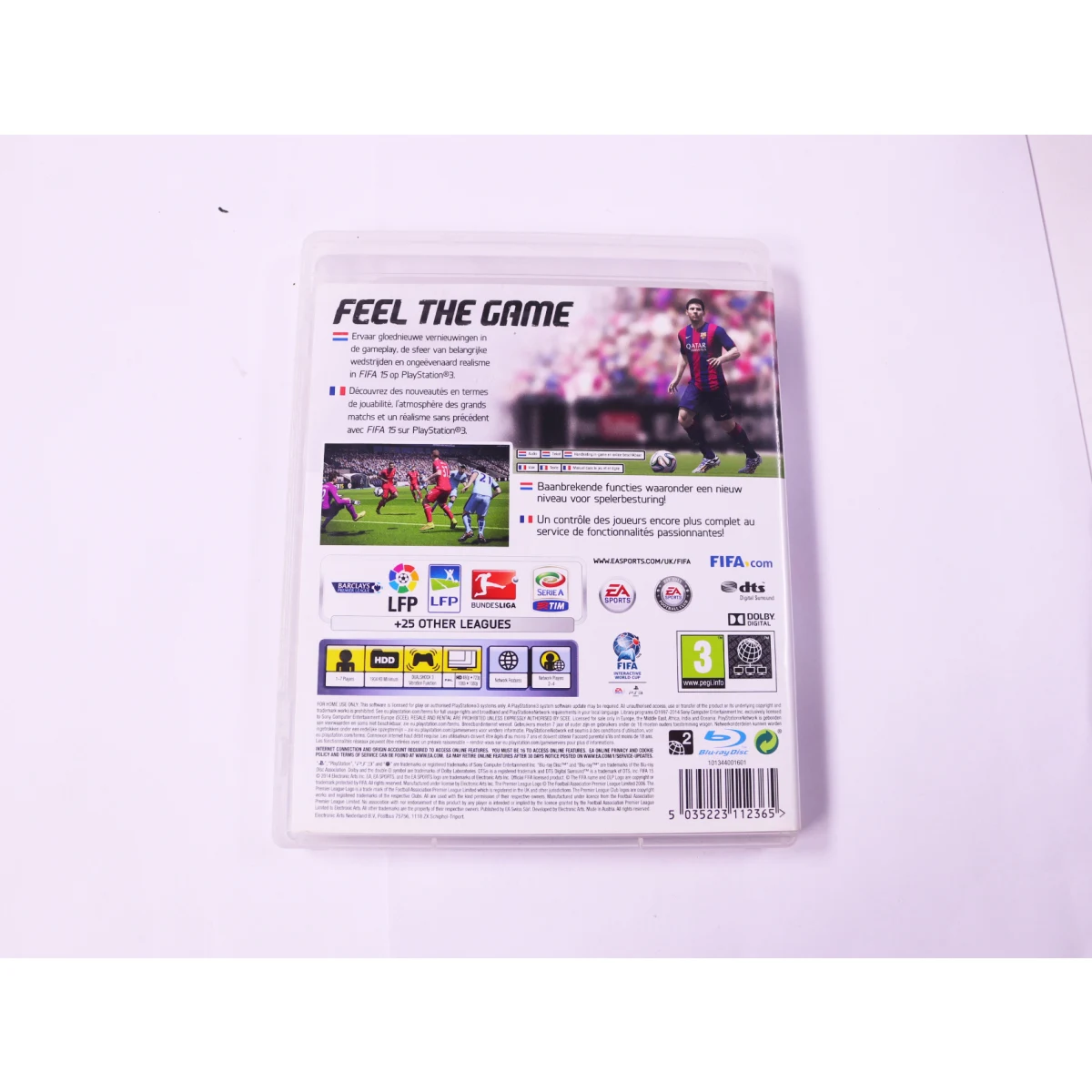 Playstation 3 - FIFA 15 - productfoto 3