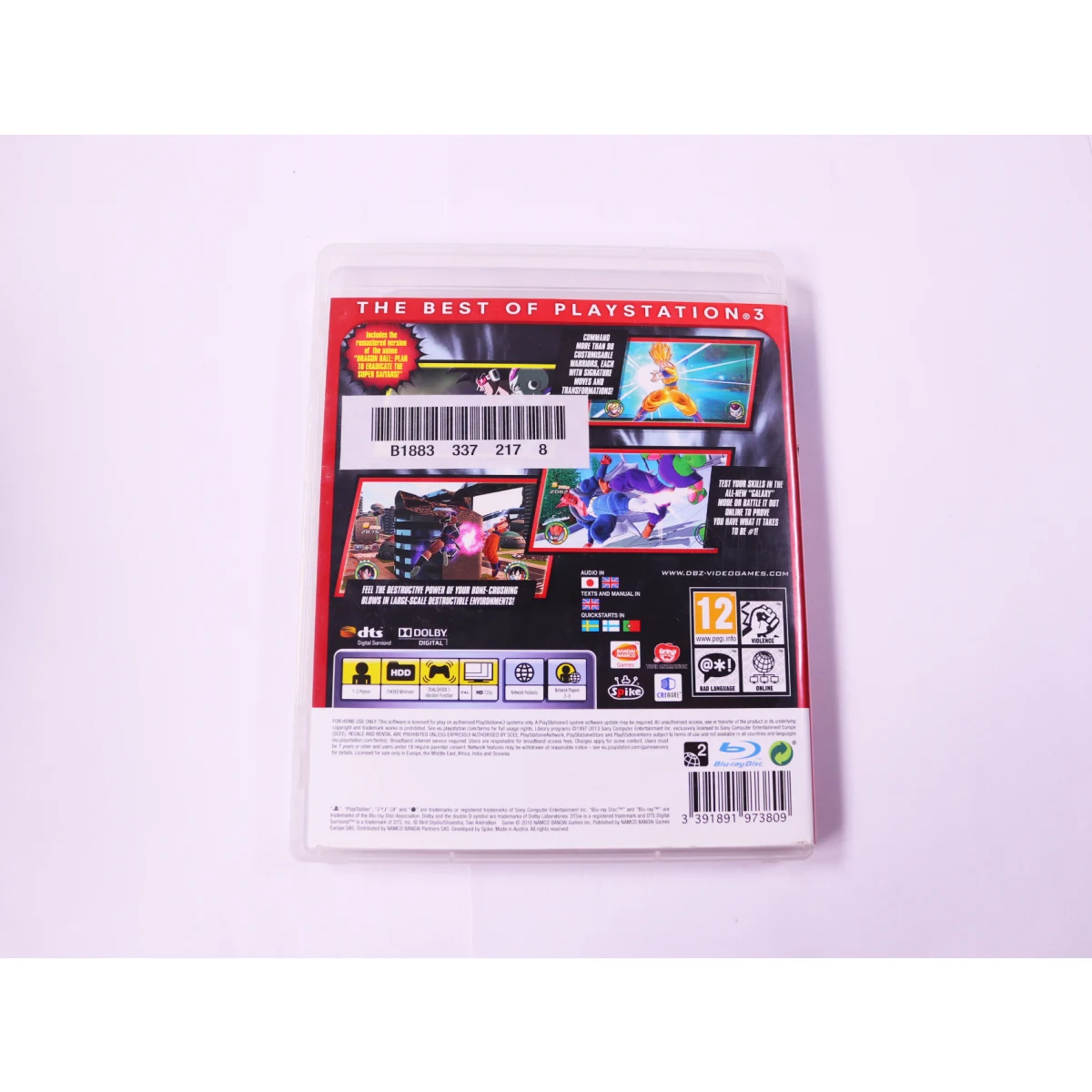 Playstation 3 - Dragon Ball: Raging Blast 2 [Essentials] - productfoto 3