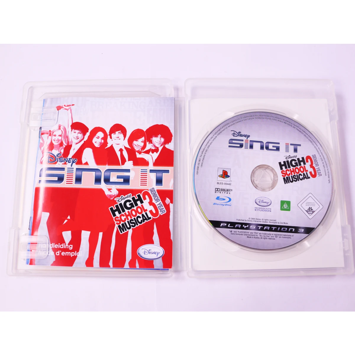 Playstation 3 - Disney Sing It High School Musical 3 - productfoto 2