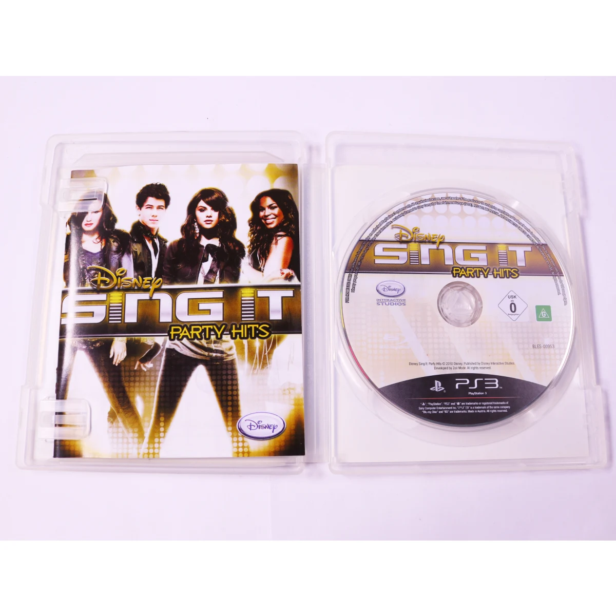 PlayStation 3 - Disney Sing It: Party Hits - productfoto 2