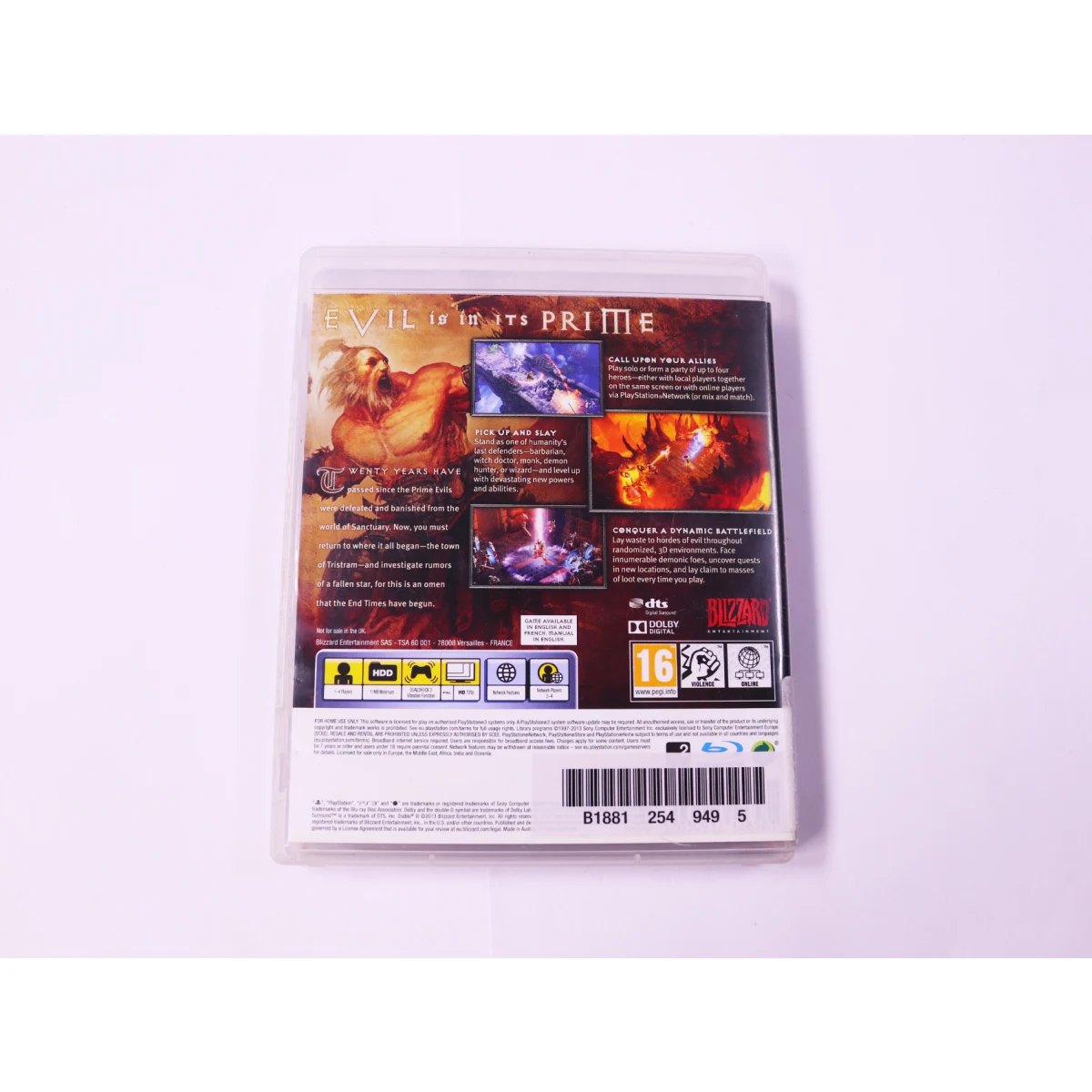 Playstation 3 - Diablo III [No Manual] - productfoto 3