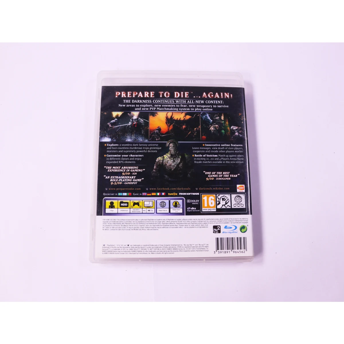 Playstation 3 - Dark Souls: Prepare to Die Edition - productfoto 3