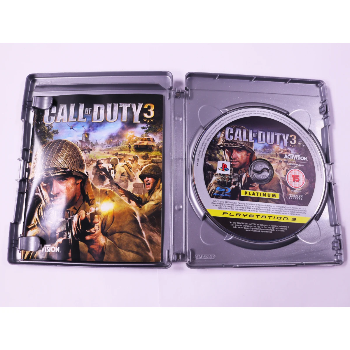 PlayStation 3 - Call of Duty 3 [Platinum] - productfoto 2