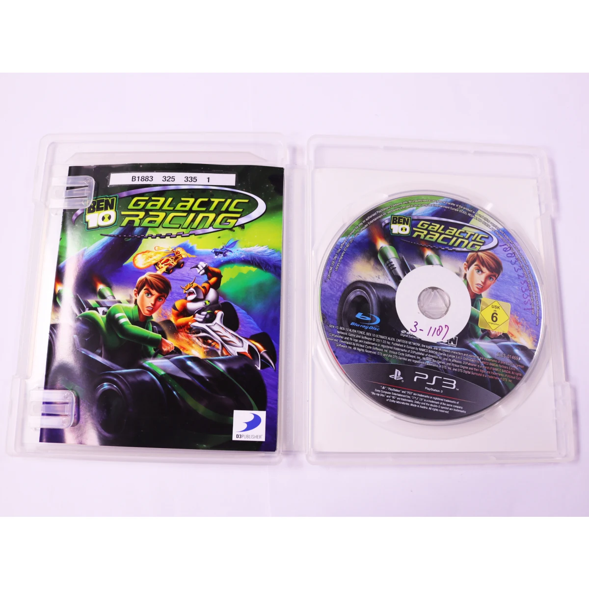 Playstation 3 - Ben 10 Galactic Racing - productfoto 2