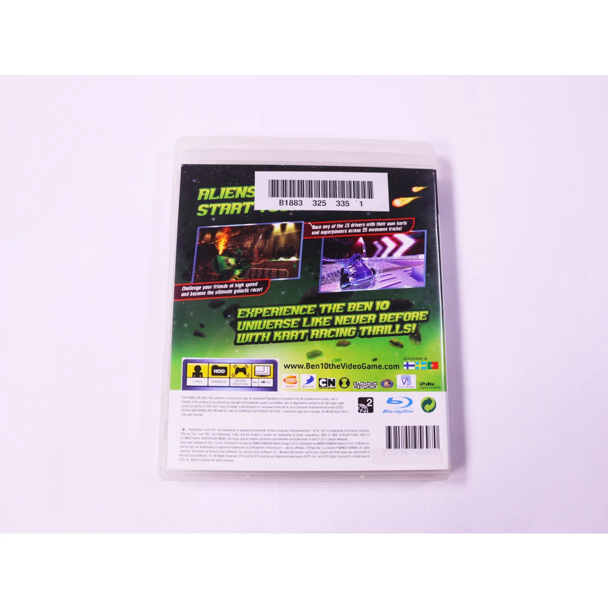 Playstation 3 - Ben 10 Galactic Racing - productfoto 3