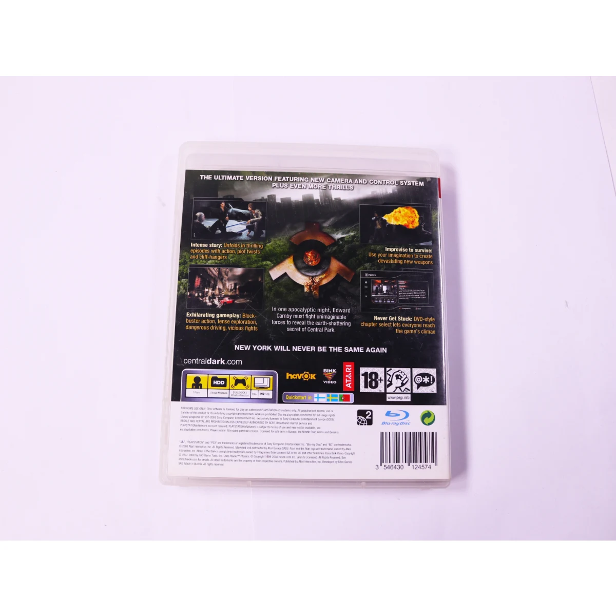 Playstation 3 - Alone in the Dark: Inferno - productfoto 3