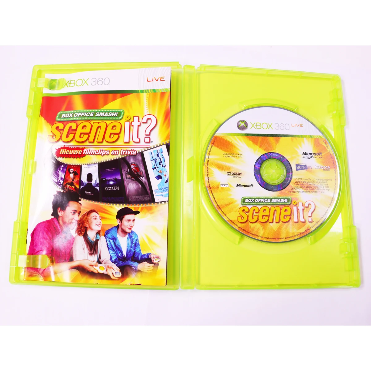 Xbox 360 - Scene It? Box Office Smash - productfoto 3